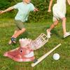Cartoon Whale Baseball Pitching Machine with Ball Baseball Launcher  Parent-Child Interaction