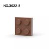 20Pcs  MOC Parts 3022 94148 Plate 2 X 2 Compatible Bricks DIY Assmble Building Blocks Particle Kid Puzzle Brain Toy Birthday Gif