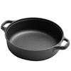 Padella in Ghisa Non Rivestita Pentola Antiaderente per Pancake Padella Resistente per Cottura e Frittura Gas Induzione