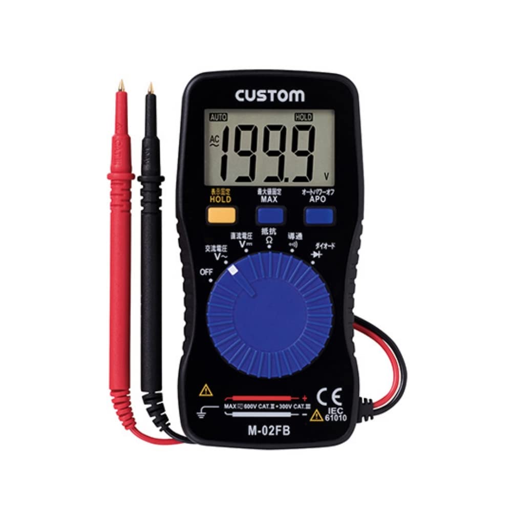 Custom CUSTOM Digital Multimeter Compact Type M-02FB