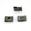 40pcs Spring U-Type Metal Clips Rivets Block Square Nuts Self Tapping Screw Hole Interior Door Trim Panels Clips Metal Rivets