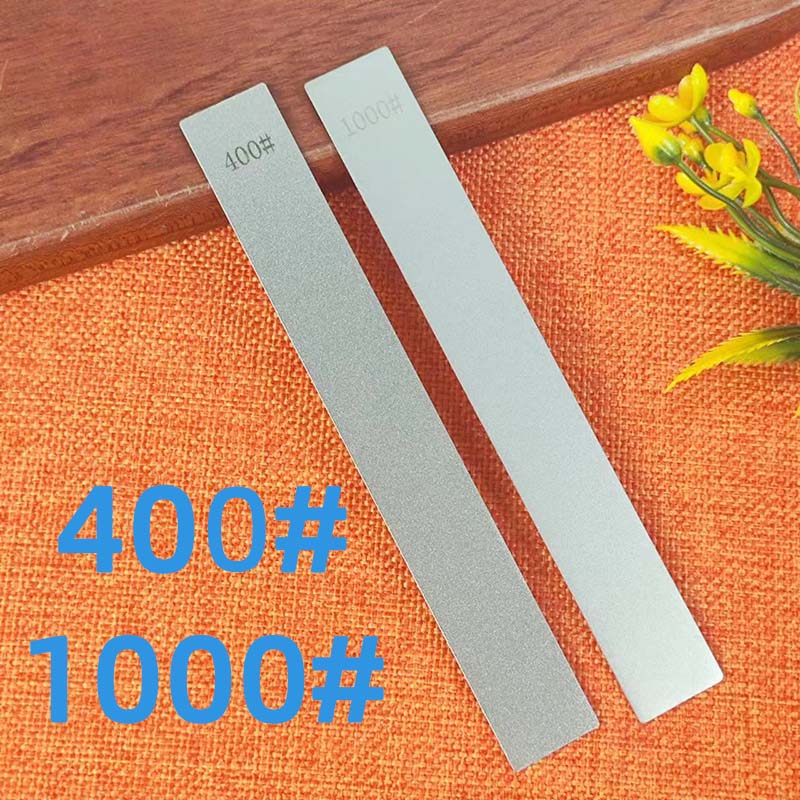 2PCS Diamond Stone No Base Bar Used Knife Sharpener Diamond Whetstone Grinding Stone Sharpening Stone Bars Kitchen Tool Hot