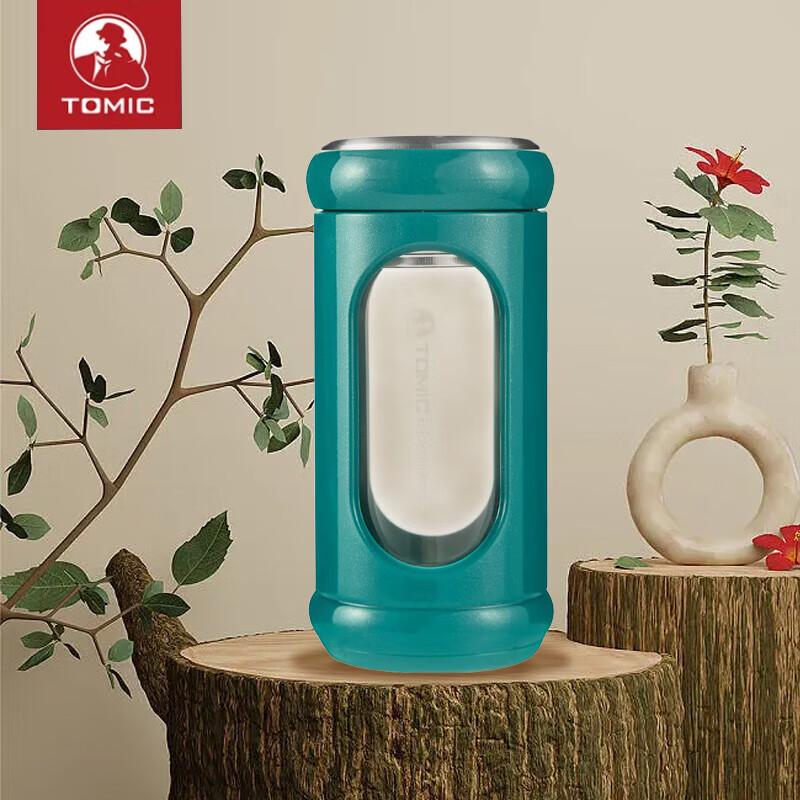 TOMIC Portable Anti-fall Glass Tea Infuser Bottle