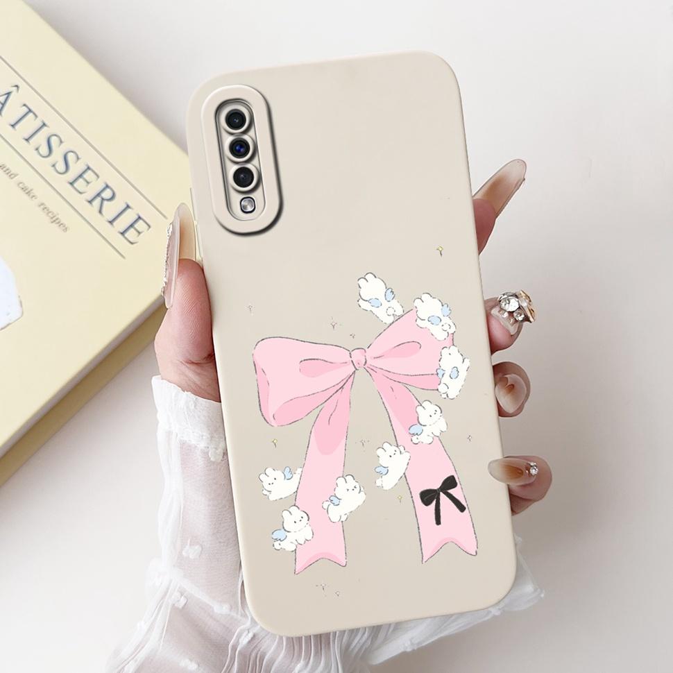 Protector Cover For Samsung Galaxy A50 Case Floral Animals Silicone Soft Coque for Samsung A50 SM-A505FN Case Phone Bags