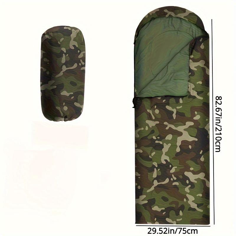 Envelope Digital Camouflage Sleeping Bag Outdoor Camping Camping Sleeping Bag Travel Warm Adult Winter Sleeping Bag