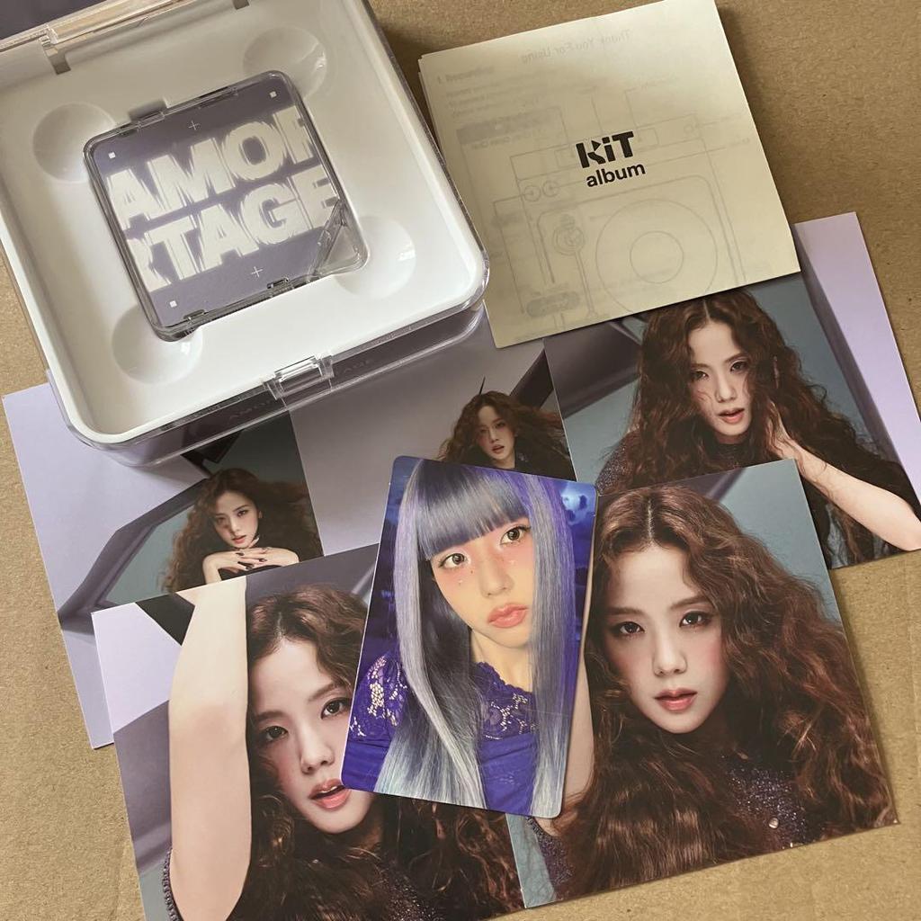 [USED] Opened BLACKPINK JISOO AMORTAGE APP Kit