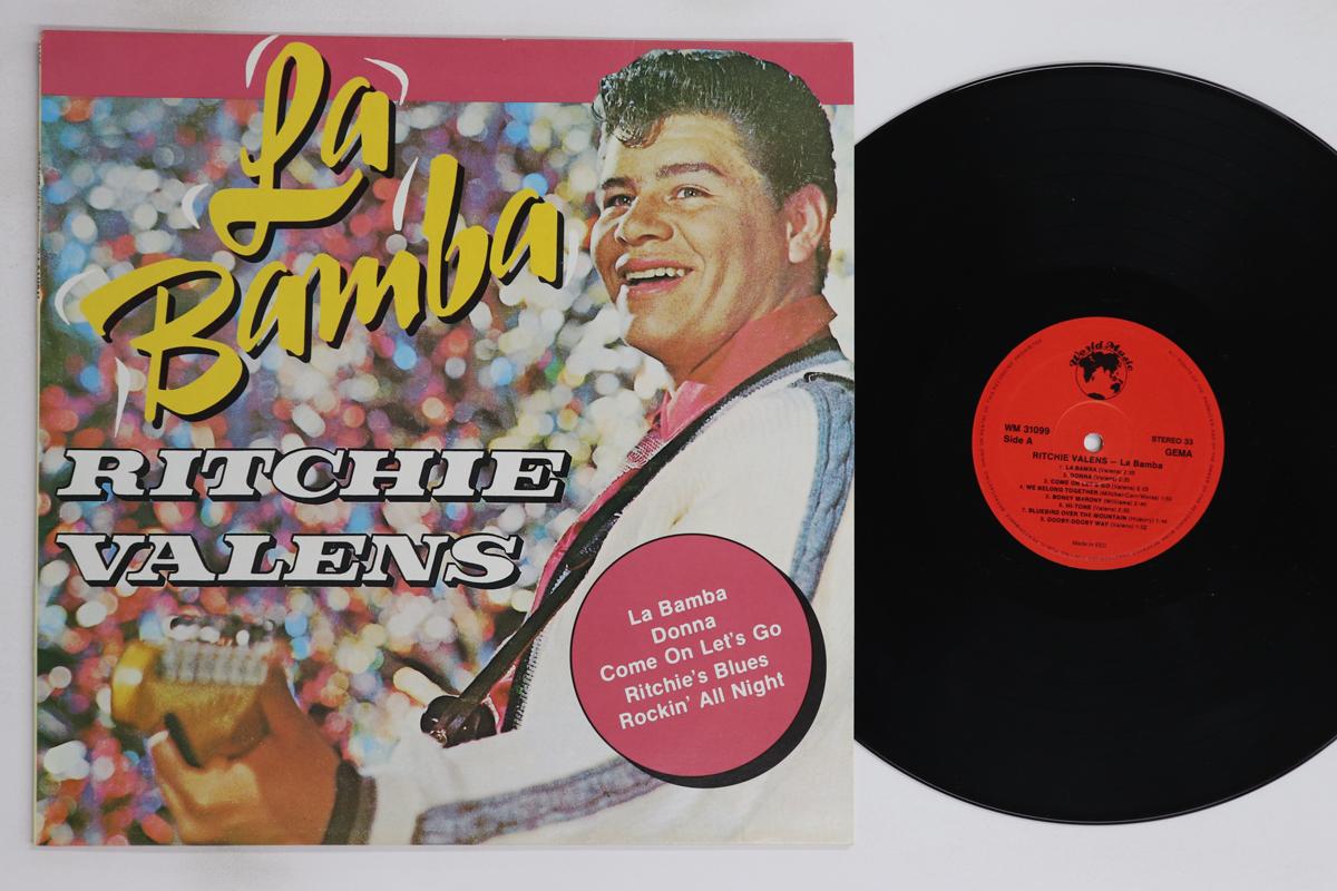 

LP Record RITCHIE VALENS - La Bamba WM31099 WORLD MUSIC SER 1987 Germany Rock Used