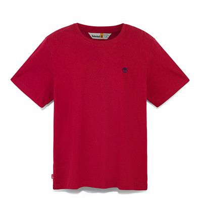 Ribbed Knit Crew Neck Short Sleeve Casual T-Shirt Men Tops A5MYJAFG