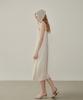 MELLY&ROSE Santa Monica Satin Dress (315301)_Beige
