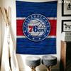 Phila 76Ers Usa Map Logo Threepiece Set 1 Duvet Cover 2 Pillowcase Without Core Soft And Comfortable Bedding Set Duvet Cover And Pillowcase