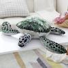 Simulation schöne Meeresschildkröte Plüsch Spielzeug gefüllte Schildkröte Tiere Puppen weiche Kissen Kissen Home Decor Geschenk für Kinder Baby