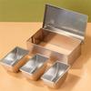 M-Modern-Section Seasoning Box Stainless Steel Ingredients Box Cheese Sauce Salt Sugar Box Spice Jar Baking Tool