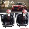 Car Accessories Manual 5 6 Speed Fit For VW Volkswagen Golf 5/6 MK5/MK6 Scirocco(2009) Gear Shift Knob With Gaiter Boot