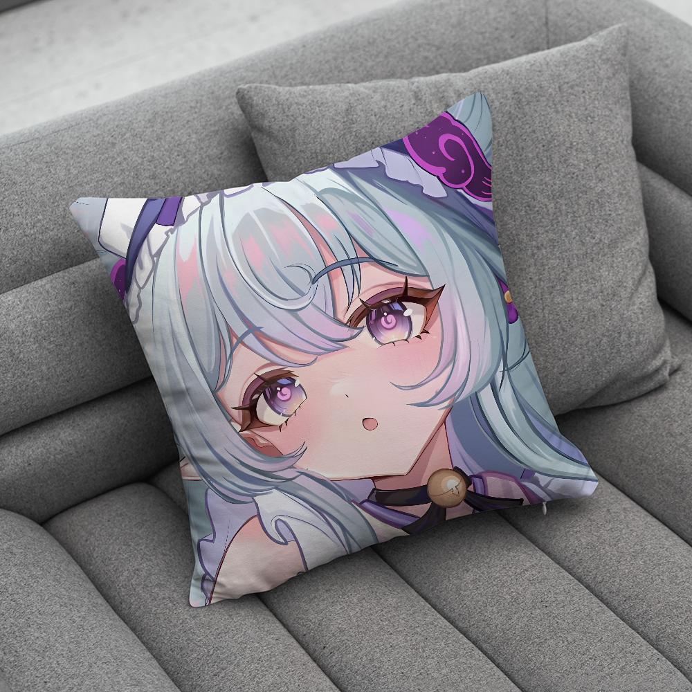 Genshin Impact Yume Mizuki Pillow Case Soft Cushion Cases for Farmhouse Sofa Decor Home Decorations and Protector