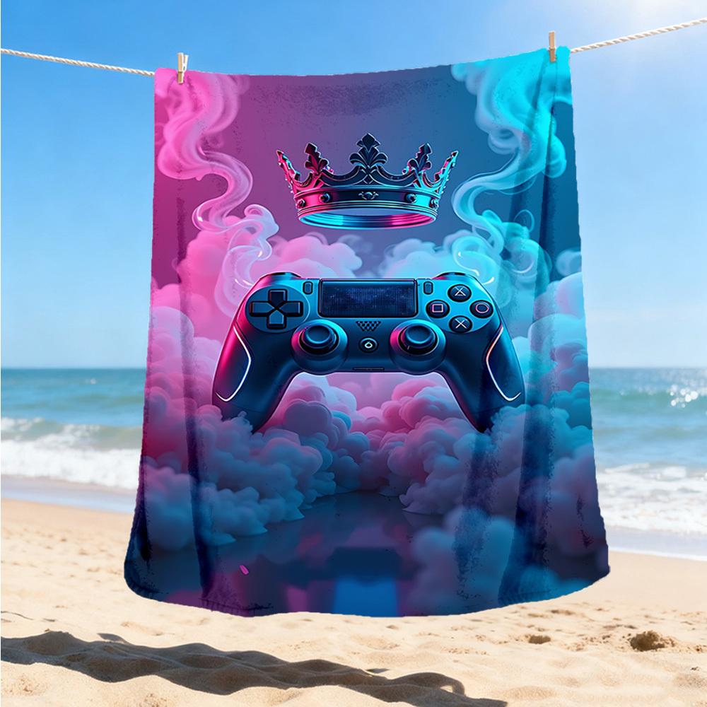 

1pc Gaming Controller Outdoor Blanket, Soft And Comfortable Blanket, Casual Warm Outdoor Blanket, Good Birthday Gift yy251201180 75x90cm