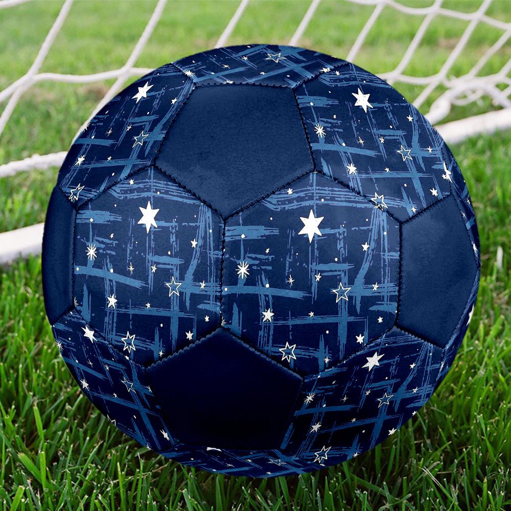 1pc Space Stars Night Sky Durable Soccer Ball/Football, Size 5, Perfect for Training, Entertainment And Competition,Gift yy26060668