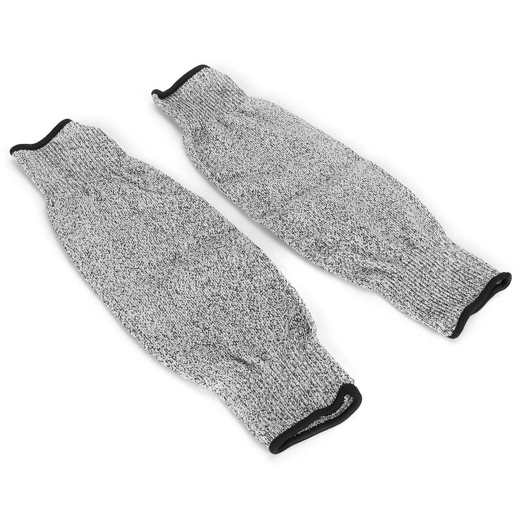 1 Pair Gardening Cut Resistant Sleeve HPPE Level 5 Protection Work Safety Arm Protector