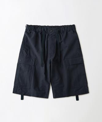 OUTSTANDING Comfort Cotton Shell Cargo Long Shorts_Navy