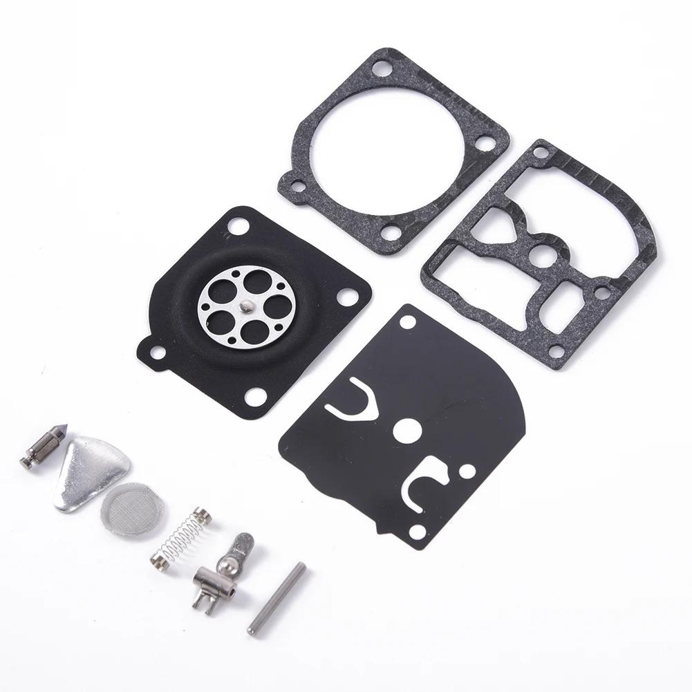Carburetor Kit for Jonsered 2041 2045 2050 For Partner 400 410 450 460 490 Replacement for Zama RB 45 10 Pieces