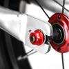 MUQZI M8 Nabenmutter Aluminiumlegierung Nabenachse Schraube Neu Vorderes Hinteres Rad Schiebe Balance Fahrrad