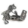 Blue Aluminium Alloy Motorbike Multiangle Adjustable License Number Plate Holder
