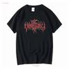 VOMITORY LOGO NOVÉ ČERNÉ TRIČKO vintage Prané Stylové móda Unisex Ležérní Pružný top Pro každodenní nošení Prodyšný grafické