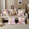 Cute Cartoon Rilakkuma Pillow Case Plush Fabric Soft  Pillowcase Double Sided Print Cushion Cover Household Gifts