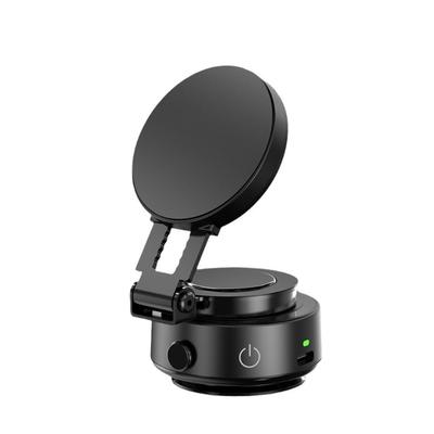 Phone Holder Bracket Stand Rack 360 Degree Rotation Powerful Magnets for Car Mount Strong Grip Vacuum Suction Attachment