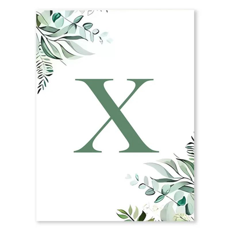 Forest Baby Personalized Name Green Canvas Painting Cartoon Animals Poster Children's Bedroom Wall Art Print Picture Room Decor