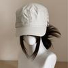 Thin Baseball Hat Quick-drying Visor Hat Casual Flat Top Cap