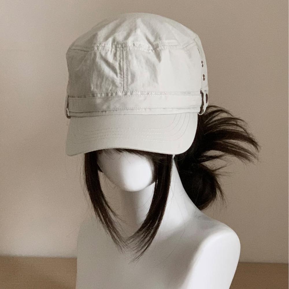 Thin Baseball Hat Quick-drying Visor Hat Casual Flat Top Cap