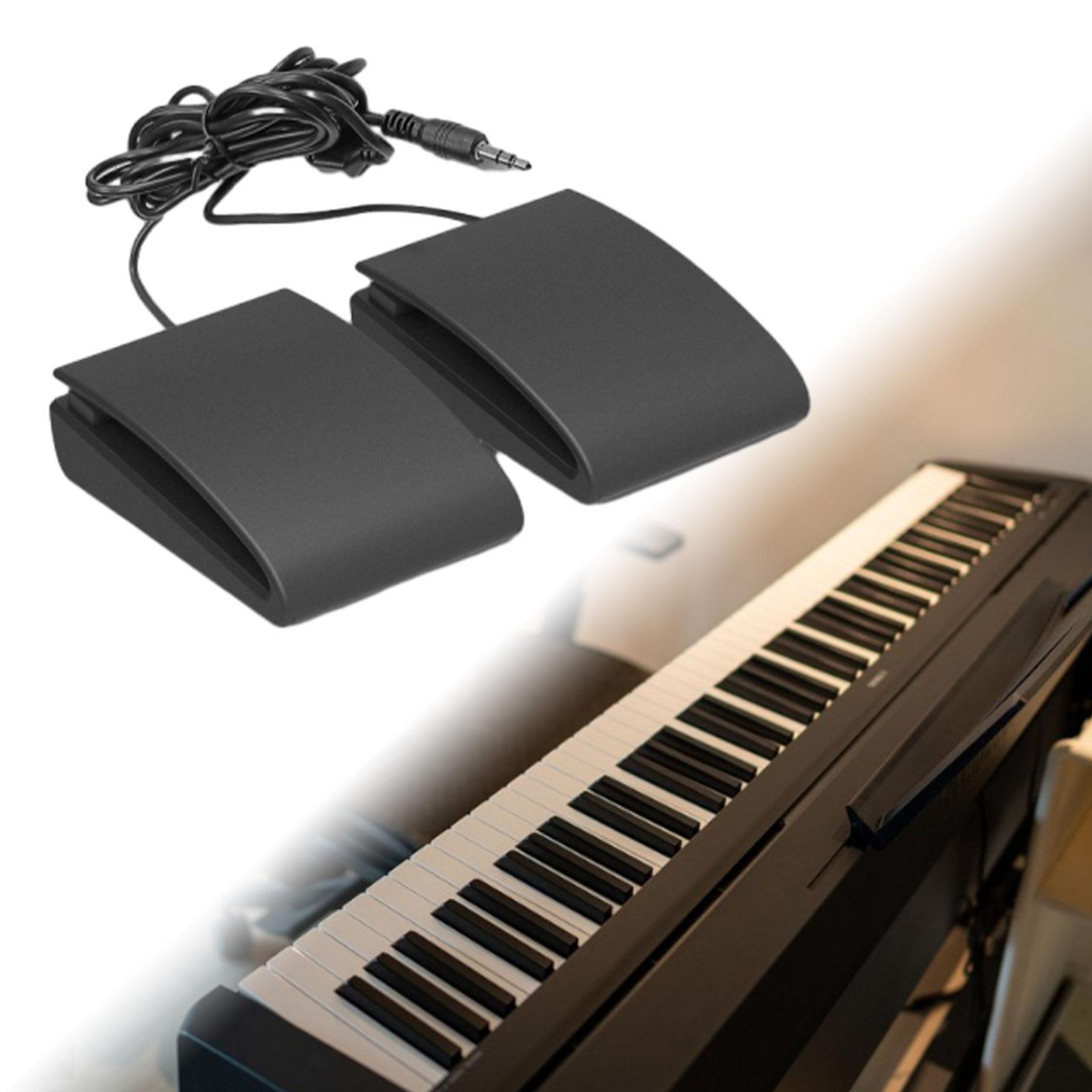 

Drum Pedal Playing Music Instrument Accessories Sustain Pedal Piano Pedal for Office Home Gifts Living Room Stage Performance чёрный