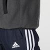 adidas Jackets Men's Gray Stand Collar Moderate Other HF1343