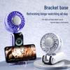 2026 Mini Handheld Fan: Portable, Folding, Neck-Worn with Digital Display & Semiconductor Cooling.