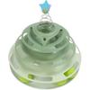 Cat Toy Ball Track, Cat Ball Tower Cat Tower for Indoor Cats Catnip Balls 4 Level Turntable Kitten Roller Toy Cat Circle Track Toy Cat Roller Toy for