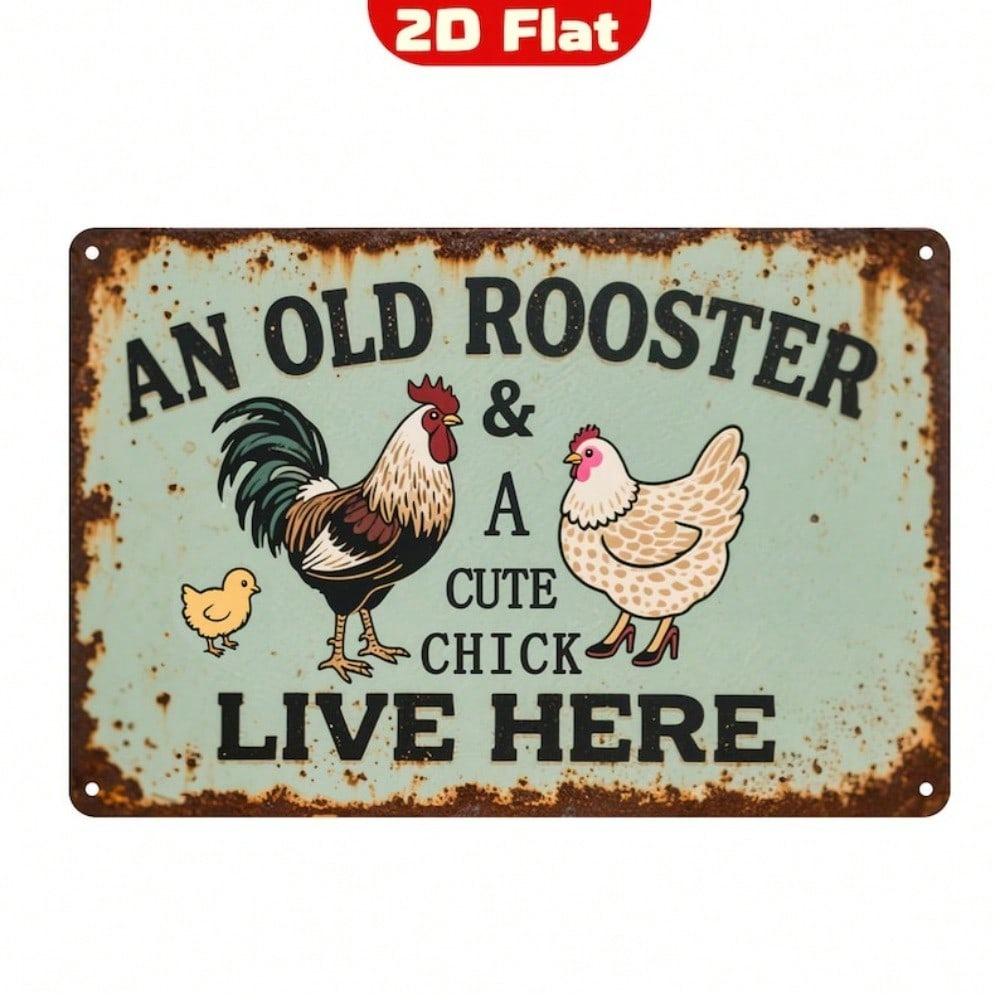 Modern Metal Tin Sign Poster Retro Wall Art Plaque Home Bar Decor