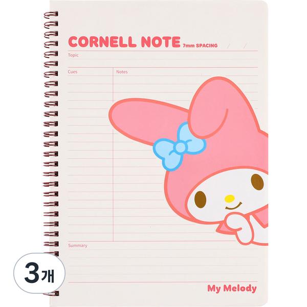 

Ноты Sanrio My Melody Cornell, розовые, 3 штуки