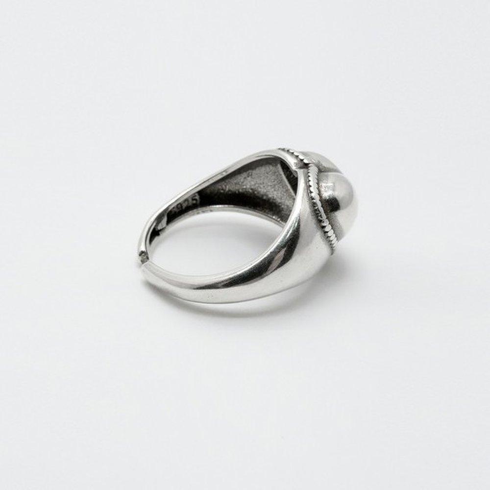 Volume Heart 925 Silver Ring Rs068