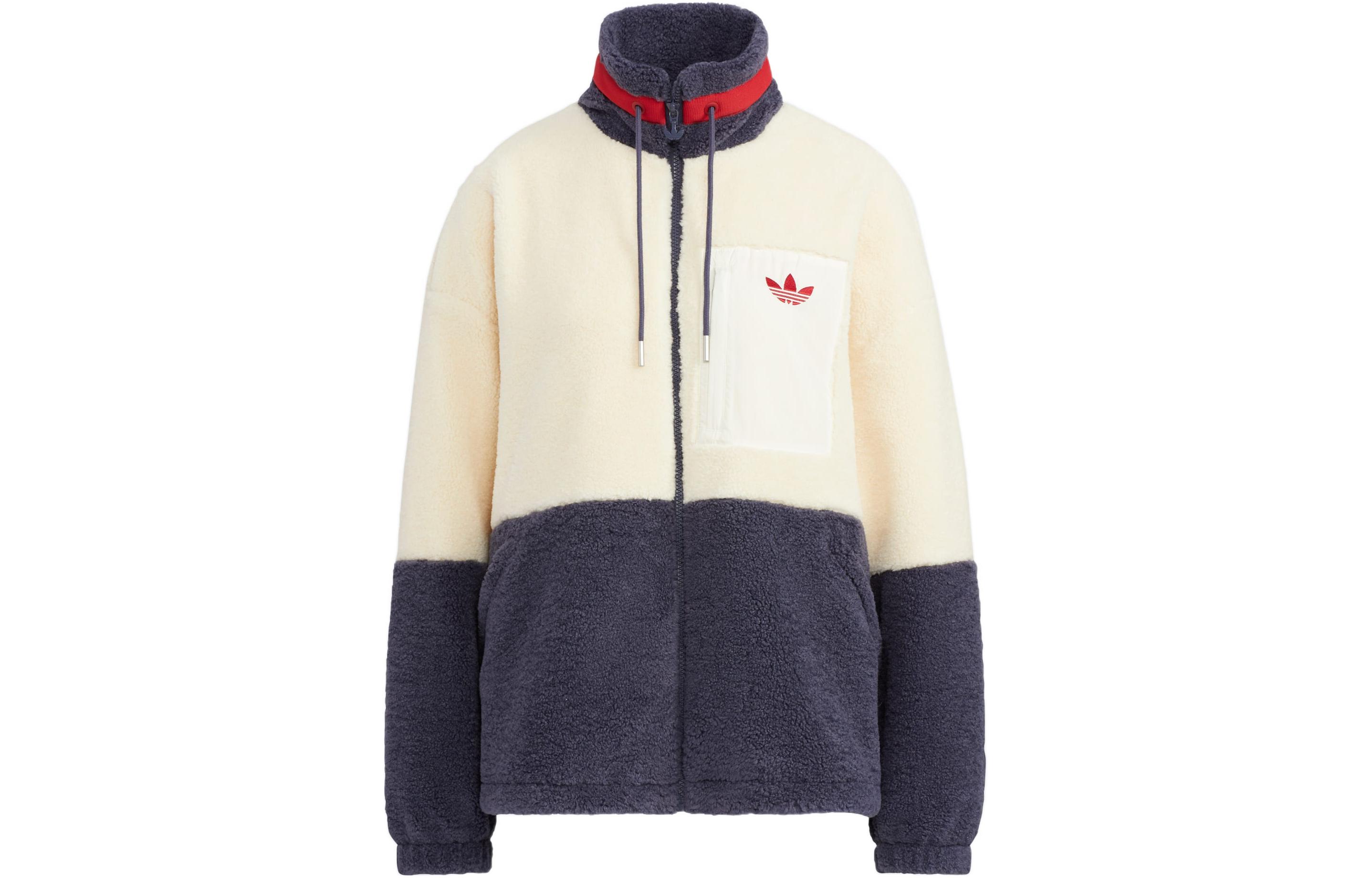 Adidas Originals Short Sherpa Jacket Women s Multicolor HR3456 S