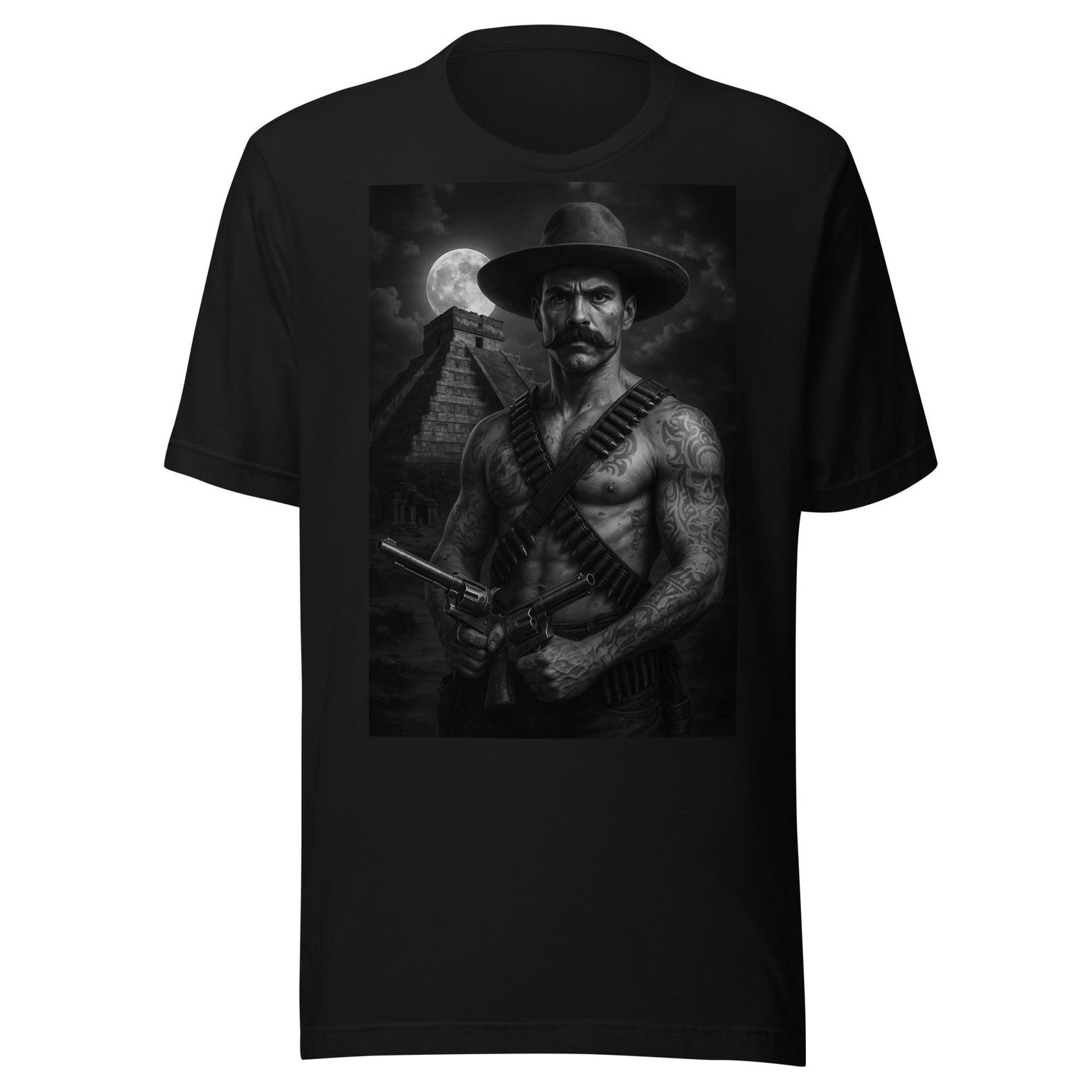 General Emiliano Zapata Aztec Unisex t-shirt M