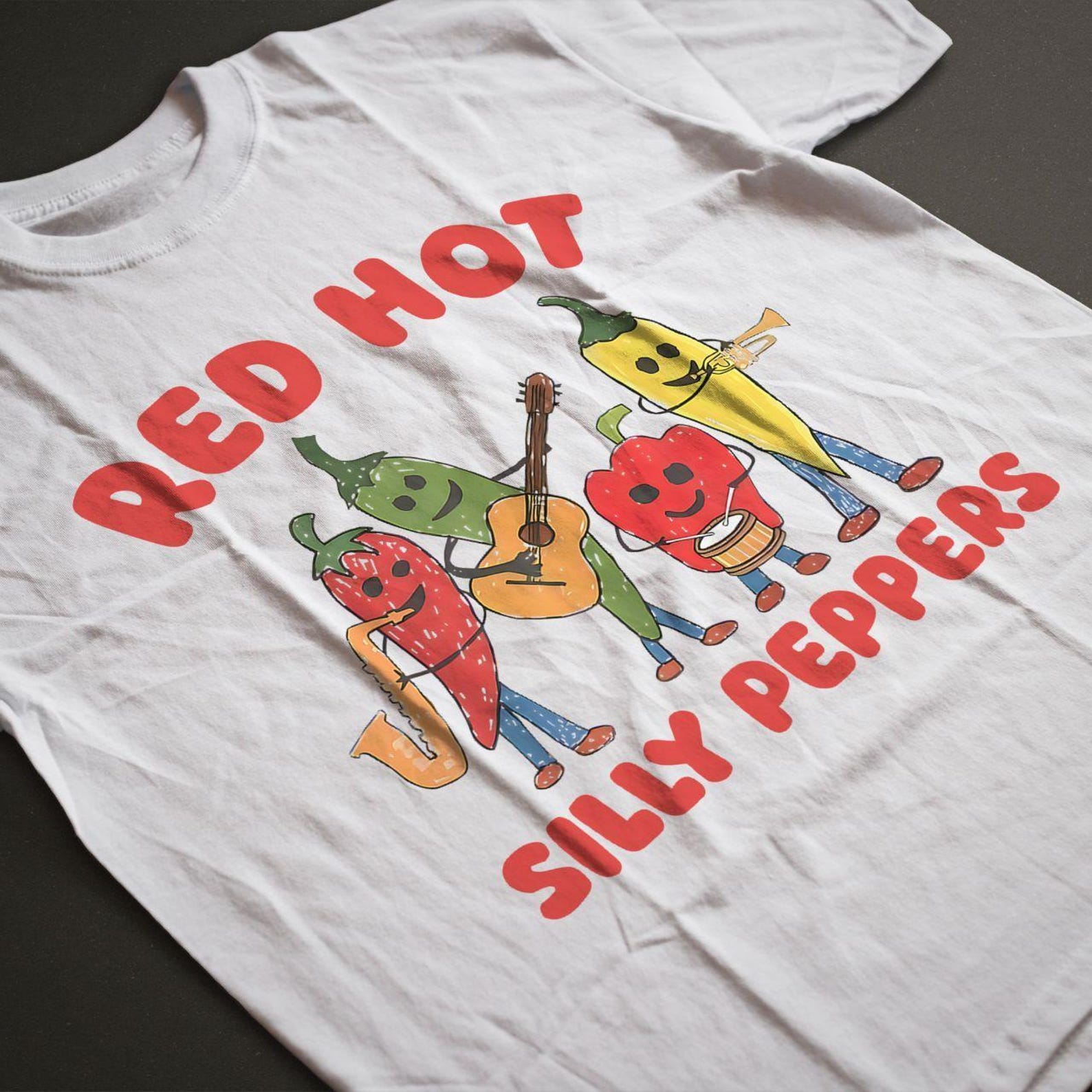 silly peppers - red hot - unisex t shirt 4XL