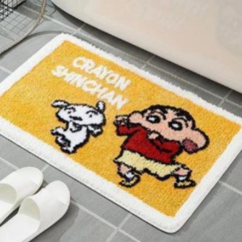 Imitation Cashmere Carpet Household Special Shaped Bedroom Decorative Floor Mat Bathroom Absorbent Foot Mat