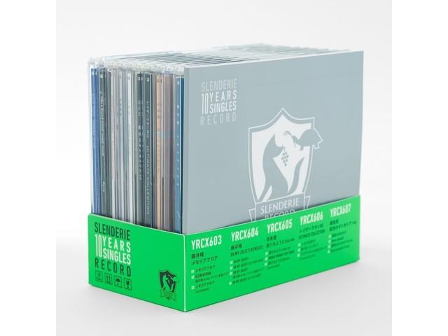 

SLENDERIE RECORD 10YEARS 10SINGLES [10CD + Booklet] First Edition YRCX-603 NEW