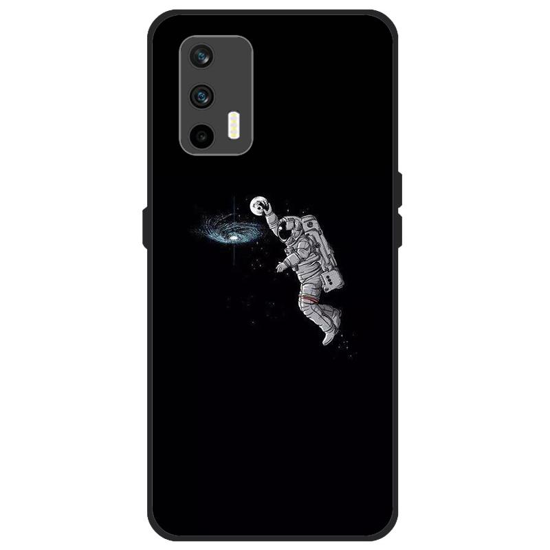 Funda Para Realme GT 5G Funda RMX2202 Cubierta Trasera de Silicona Suave Para OPPO Realme GT 5G 6.43 pulgadas Dibujos Animados TPU Parachoques de Teléfono Bolsas Estuche