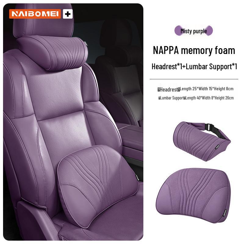 Zeekr 001/X/009 Car Headrest & Neck Pillow with Lumbar Support for Front and Rear Seats