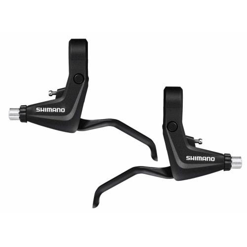 SHIMANO Brake Lever (TREKKING) BL-T4000-P Black Left and Right Lever Set 2 Finger EBLT4000PAL ALIVIO