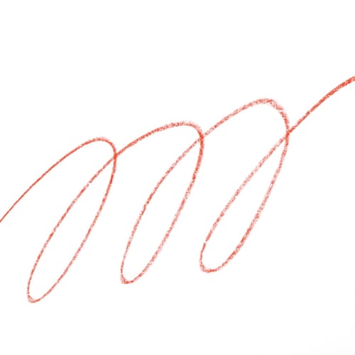 Mitsubishi Pencil Colored Pencil Oil Dermatograph No.7600 Red 1 Dozen K7600.15 Height 54.0mm x Width 180.0mm x Thickness 19.0mm