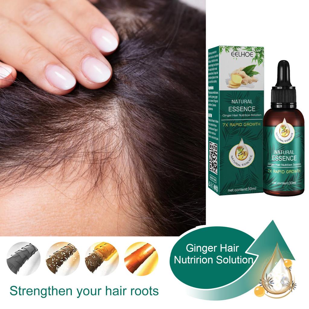 Eelhoe Nourishing Ginger Hair Oil For Dry Frizzy Hair With Ultimate Shine And Smoothness