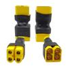 XT90 EC3 Airplane Battery Revolving Female Connector to Banana Head for 2pcs Welding Accessories