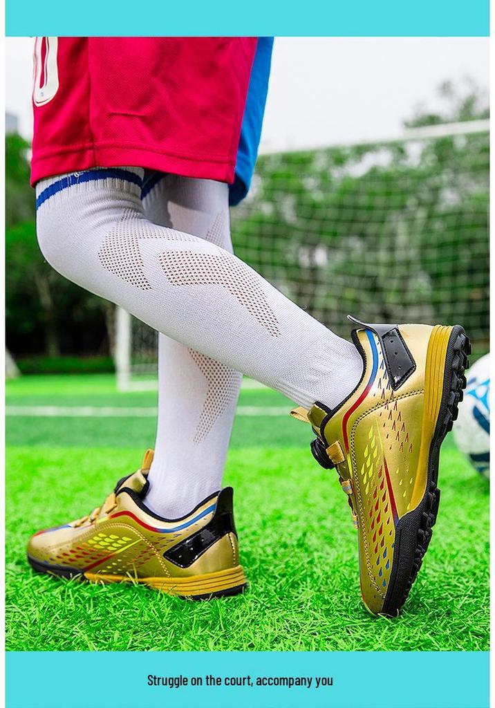 Herbst 2026 Kinder Drehschnallen Fußballschuhe, Größen 31-39 - Zurück zur Schule Training & Wettkampf.